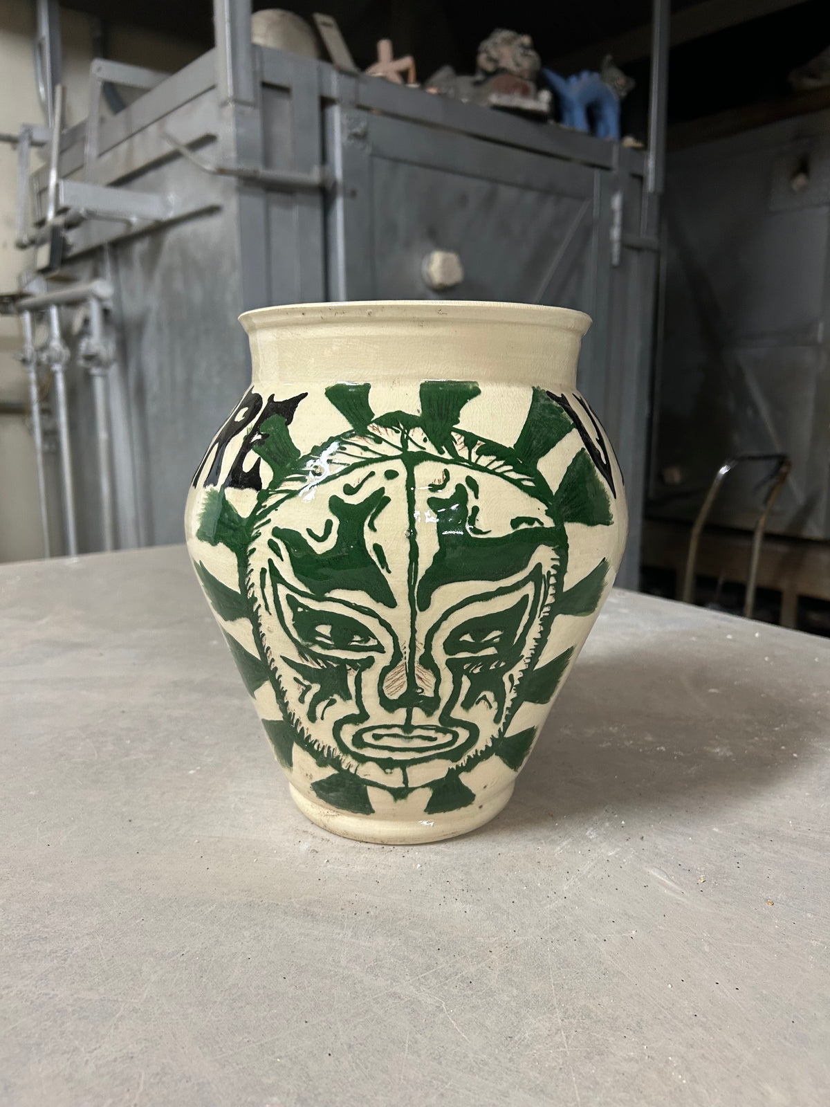 Original Lucha Libre Vase