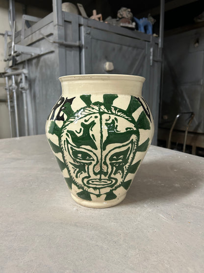 Original Lucha Libre Vase